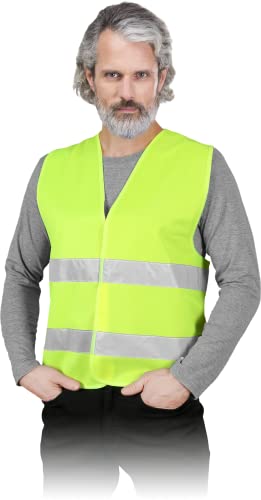 Ogrifox OX-LUMI Gilet de sécurité haute visibilité Jaune... - Maison & Cuisine en promo à 8.70€