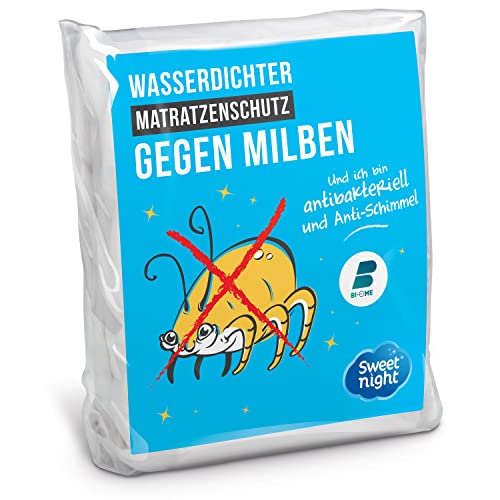SWEET NIGHT - Matratzenschoner 140x200 cm | Wasserdichte... - Home & Kitchen Amazon Germany à 15.99€