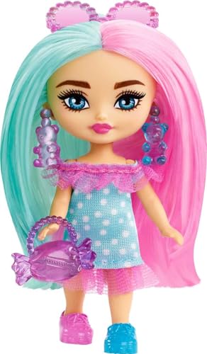 Barbie Doll, Barbie Extra Mini Minis Doll with Two-Tone... - Jouets & Jeux en promo à 9.99€