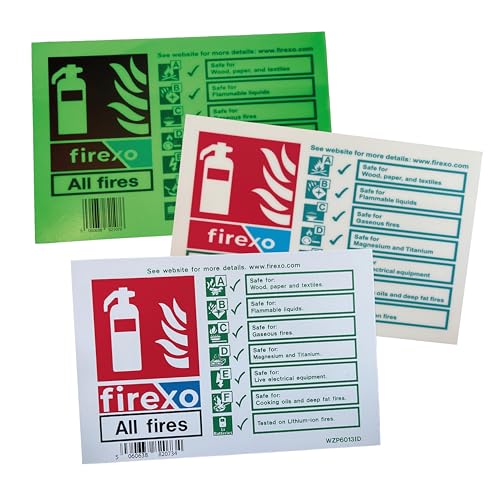 Firexo Panneau d'extincteur – Panneaux en acier brossé pour... - Maison & Cuisine Amazon France à 16.68€