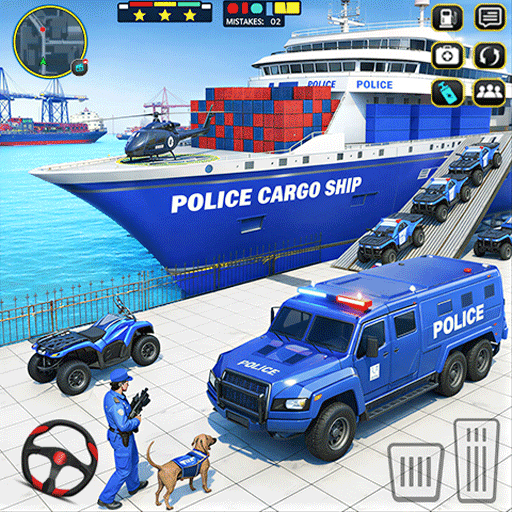Offroad US Police Truck Transport Simulator Games 2026 –... - High-Tech & Électronique en promo à 0.86€