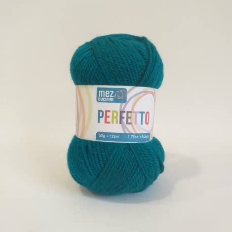 Gomitolo lana Perfetto (della MEZ) 133 mt. 100% acrilico... - Loisirs Créatifs Amazon Italie à 1.35€