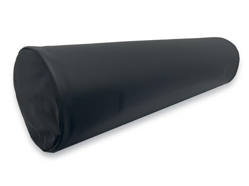 QUIRUMED Cojín Rodillo, 55 x 15 cm, Color Negro, Polipiel... - Sports & Fitness en promo à 19.15€