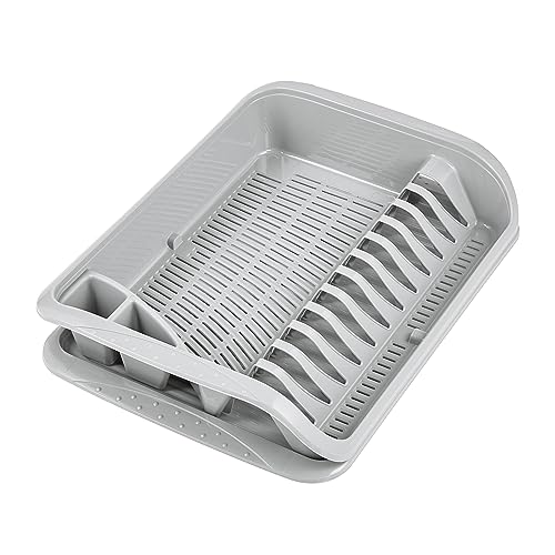 keeeper Cestello Scolapiatti con Vassoio, 39,5 x 29,5 x 8... - Deal du jour à 9.99€
