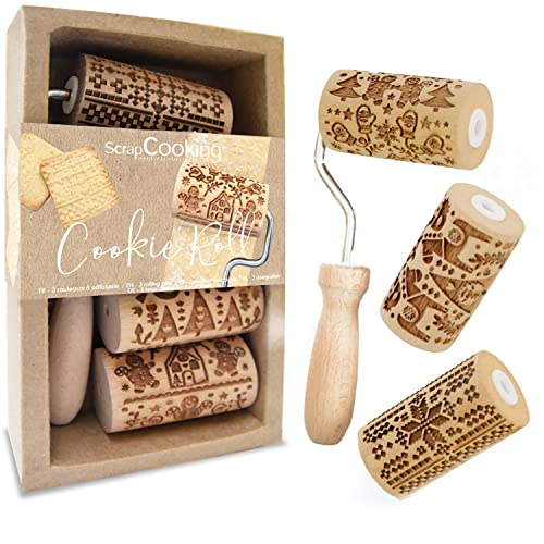 ScrapCooking - Kit 3 Rulli per Biscotti di Natale - 3 mini... - High-Tech & Électronique Amazon Italie à 14.60€