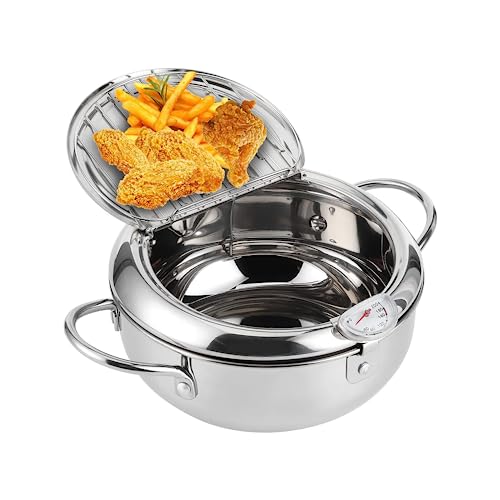 Zerodis Mini Friteuse Im Japanischen Stil Edelstahl Mini... - Maison & Cuisine Amazon Allemagne à 26.12€