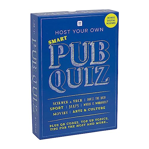 Talking Tables Pub Quiz Game Cards & Score Board Poster |... - Home & Kitchen Amazon UK à 8.73€