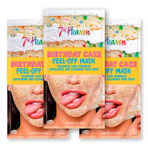 Maschera PEEL-OFF Birthday Cake 7th Heaven - Beauté & Parfums Amazon Italie à 4.33€