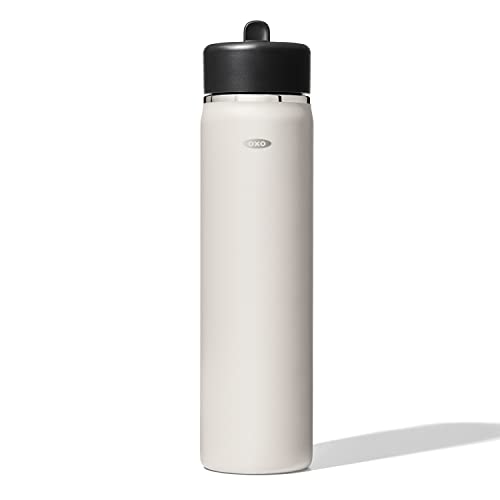 OXO Strive 24oz Wide Mouth Water Bottle with Straw Lid... - Bébé & Puériculture Amazon Royaume-Uni à 19.00€
