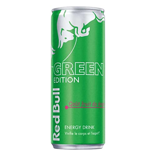 Red Bull Green Edition Goût Fruit du Dragon, 250ml - Épicerie en promo à 1.55€