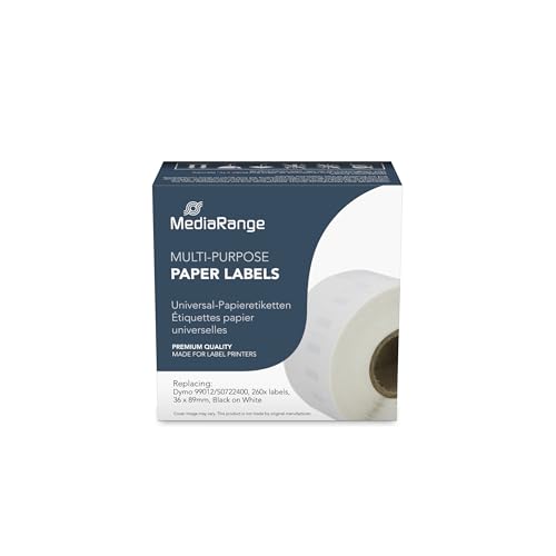MediaRange Universal-Papieretiketten, für/ersetzt Dymo... - Amazon Allemagne à 4.14€
