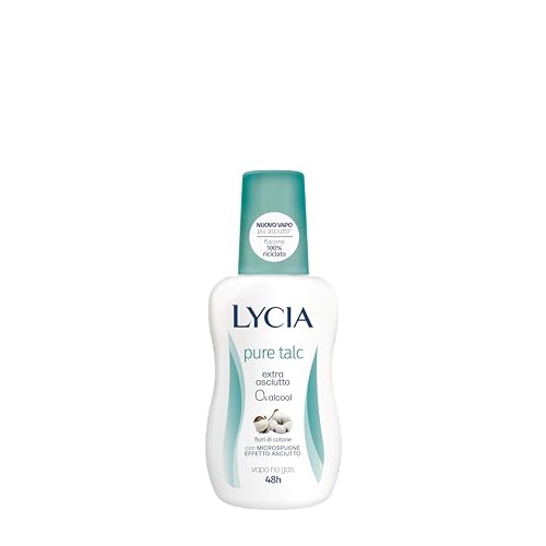 Lycia, Pure Talc Deodorante Vapo No Gas con Antibatterico e... - Sports & Fitness Amazon Italie à 1.99€