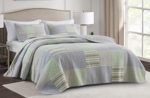 Chezmoi Collection Bellamy - Juego de edredón de 3 piezas... - High-Tech & Électronique Amazon Espagne à 90.71€