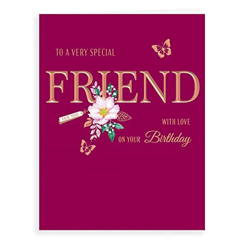 Avant Garde Studios Classic Birthday Card Flower on deep... - Jardin & Extérieur Amazon Royaume-Uni à 1.65€
