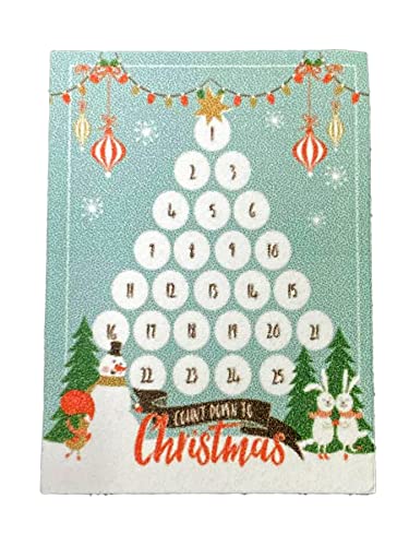 Dolls House Christmas Countdown Advent Calendar Miniature... - Jouets & Jeux Amazon Royaume-Uni à 1.50€