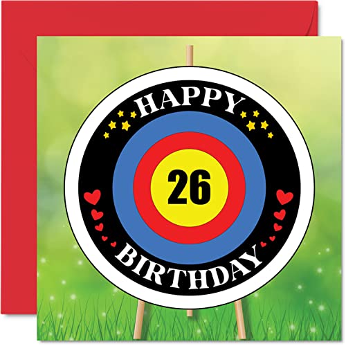 Divertidas tarjetas de cumpleaños número 26 para hombres y... - Auto & Moto Amazon Espagne à 6.26€