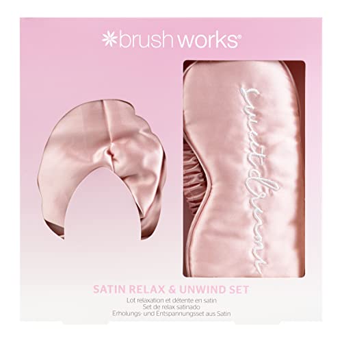 Brushworks Satin Relax and Unwind Set - Beauté & Parfums en promo à 4.20€