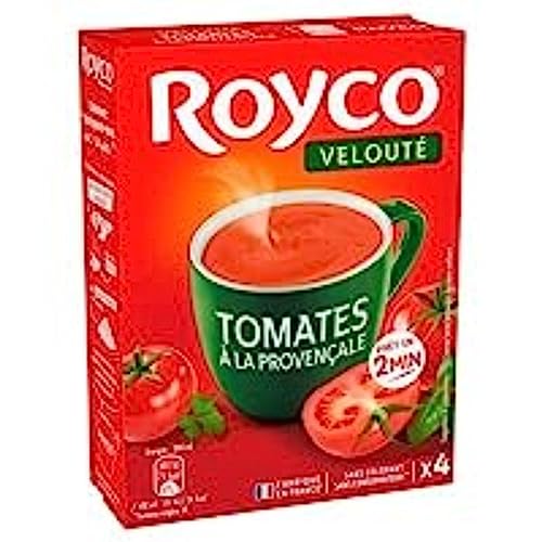 Royco Velouté Tomates à la Provençale - 4x20cl en promo à 1,95€ (-73%) sur Amazon FR