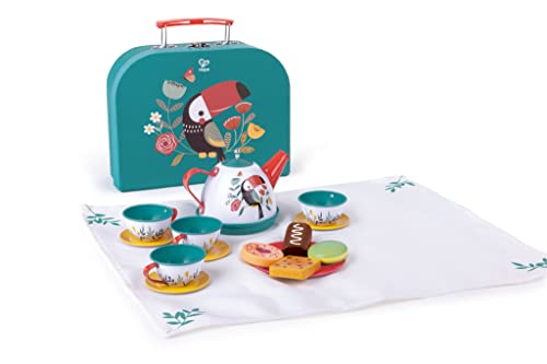 Hape Kit de Jeu de Thé avec Coffret et Accessoires de... - Jouets & Jeux Amazon France à 14.01€