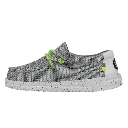 HEYDUDE Wally Youth Sox Moccasin, Stone White, 36 EU, Stone... - Amazon Royaume-Uni à 25.00€
