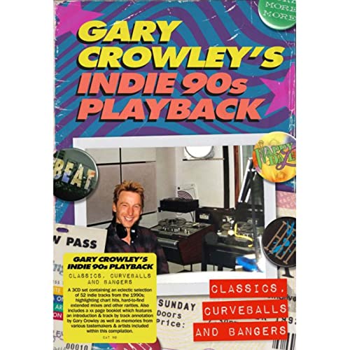 Gary Crowleys Indie 90s Playback - Classics, Curveballs and... - Sports & Fitness Amazon Royaume-Uni à 9.45€