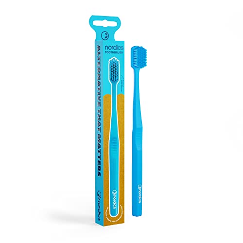 Öko Zahnbürste Premium PLA Blau - Beauté & Parfums Amazon Allemagne à 2.80€