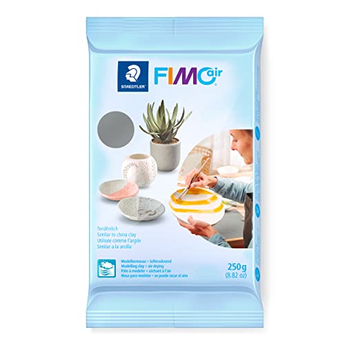 STAEDTLER lufttrocknende Modelliermasse FIMO air, grau... - Maison & Cuisine Amazon Allemagne à 2.77€