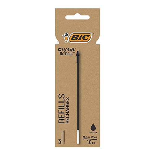 Refill penne Bic Re New - Fournitures Bureau Amazon Italie à 1.26€