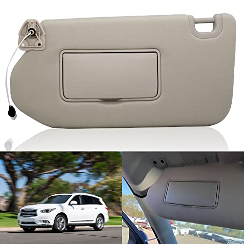 Left Driver Sun Visor with Lamp & Mirror for 2013-2018... - Maison & Cuisine Amazon Royaume-Uni à 11.26€