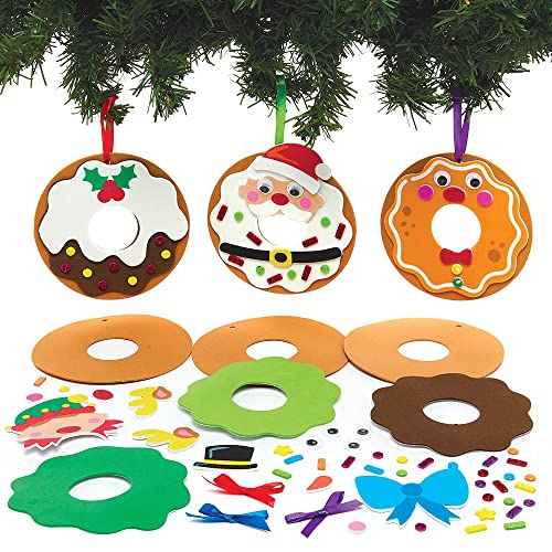Baker Ross FX363 Donut Moosgummi Dekoration Bastelset-8er... - Jouets & Jeux Amazon Allemagne à 5.08€