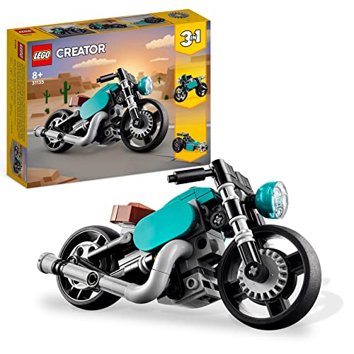 LEGO Creator 3-en-1 Moto Clásica, Bici Callejera o Coche... - Jouets & Jeux Amazon Espagne à 20.00€