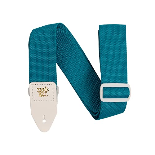 Ernie Ball Teal & White Polypro Guitar Strap - Sports & Fitness Amazon Spain à 6.90€