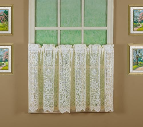 Today's Curtain Hopewell - Tendina corta in pizzo 91 cm... - Bon plan à 8.42€