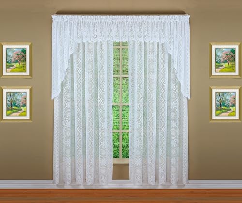 Today's Curtain Hopewell Premium-Vorhang, Spitzen-Stoffbahn... - Maison & Cuisine Amazon Allemagne à 11.35€