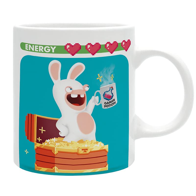 THE GOOD GIFT - Hasen Cretins Tasse Happy Mix Gamer Potion - Maison & Cuisine Amazon Allemagne à 6.61€