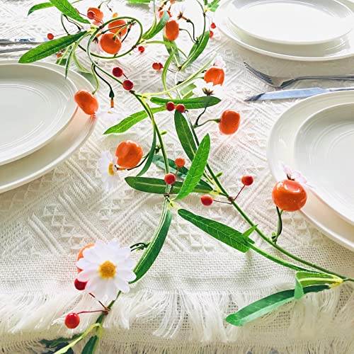 Riaxuebiy Artificiale Mandarino Fiore Bianco Bacca... - Loisirs Créatifs Amazon Italie à 5.00€