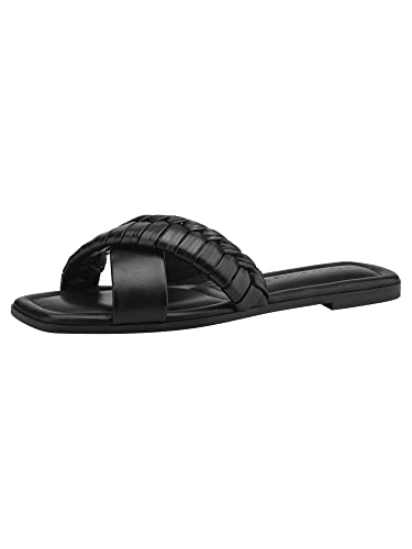 Tamaris Pantolette 1-1-27104-20 Normale, Pelle Nera., 42 EU - Maison & Cuisine Amazon Italie à 17.20€