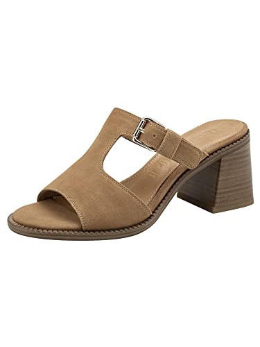 Tamaris Mules 1-1-27206-20 larges, camel, 40 EU - Mode & Vêtements Amazon France à 22.87€