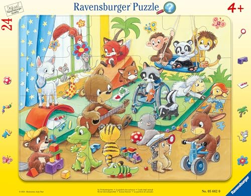 Ravensburger Puzzle per Bambini – 05662 nel Giardino degli... - Jouets & Jeux en promo à 10.13€