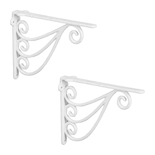 Relaxdays 2x Shelf Brackets, Rack Support, Cast Iron... - Maison & Cuisine Amazon Royaume-Uni à 20.89€