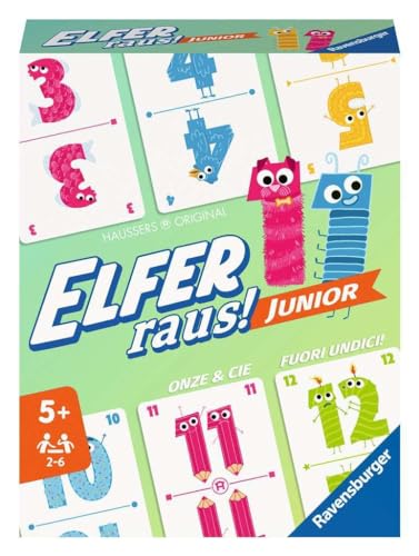 Ravensburger - 20947 Elfer Raus! Junior - Jeu de Cartes 2 à... - Jouets & Jeux en promo à 13.50€