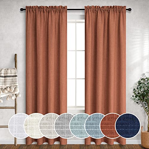 Cortinas de Lino Transparente con Bolsillo para Barra, 52 x... - Maison & Cuisine Amazon Espagne à 19.31€