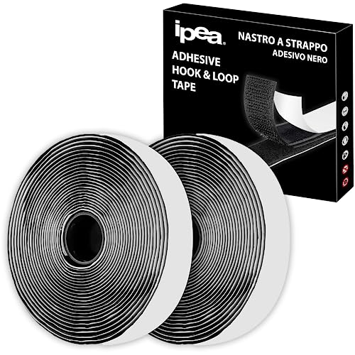 IPEA Nastro a Strappo Adesivo Nero – 5 Metri di Lunghezza –... - Animalerie en promo à 11.54€