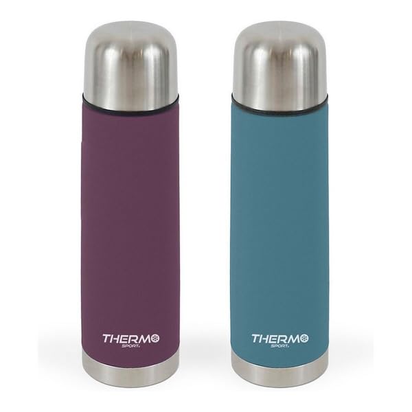 THERMOSPORT Thermoskanne Edelstahl (750 ml), Erwachsene... - Home & Kitchen Amazon Germany à 6.48€
