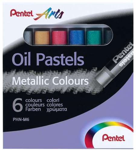 Pentel PHN Oil Pastel pastelli a olio metallizzati 6 pz - Auto & Moto Amazon Italie à 4.60€