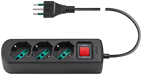 Vimar 0R00637.CC Enchufe múltiple con Interruptor... - High-Tech & Électronique Amazon Espagne à 10.31€