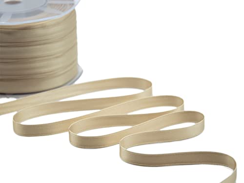 Furlanis - Nastro Doppio Raso, Tessuto Italiano - Beige, 10... - Bon plan à 8.77€