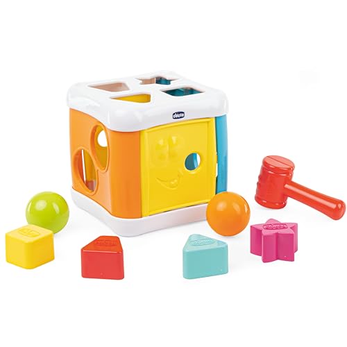 Chicco Cube à formes 2 en 1 , Cube d'Activité Bébé, Jeu de... - Jouets & Jeux Amazon France à 8.00€