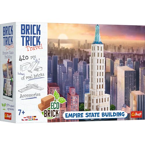 Trefl - Brick Trick Travel: Empire State Building - Bauen... - Jouets & Jeux Amazon Allemagne à 15.52€