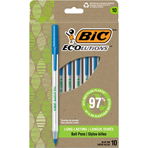 BIC ReVolution Round Stic Ballpoint Pen - Sports & Fitness Amazon Italie à 4.99€